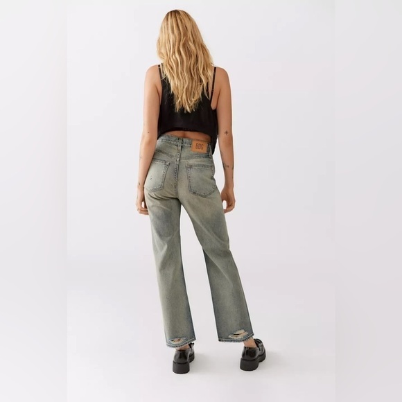 Urban Outfitters BDG High-Waisted Cowboy Jean Vintage Distressed size 26 NWT - Picture 4 of 10